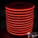 Світлодіодний неон Prolum LED SMD2835-120 червоний 8x16, IP68, 220V, Series "GL"