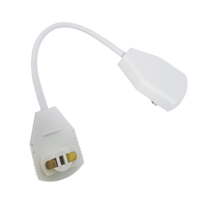 Коннектор гибкий Feron LD1022 белый