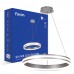 Светодиодная люстра Feron AL6610 SHINE LEVITATION 50Вт 4000K серебро