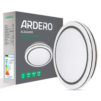 Светодиодный накладной светильник Ardero AL562ARD 24Вт 5000K звездное небо