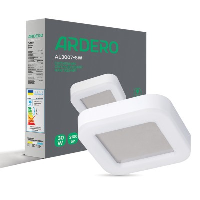 Светодиодный накладной светильник Ardero AL3007-SW 30Вт 5000K белый