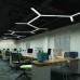 Соединитель-треугольник AL4021 3W 4000K черный для светильников AL4020 36W и 48W
