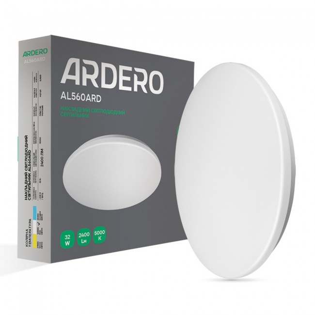 Светодиодный накладной светильник Ardero AL560ARD 32Вт 5000K белый