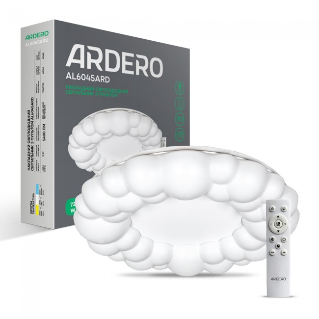 Світлодіодний світильник Ardero AL6045ARD ASTER 72Вт