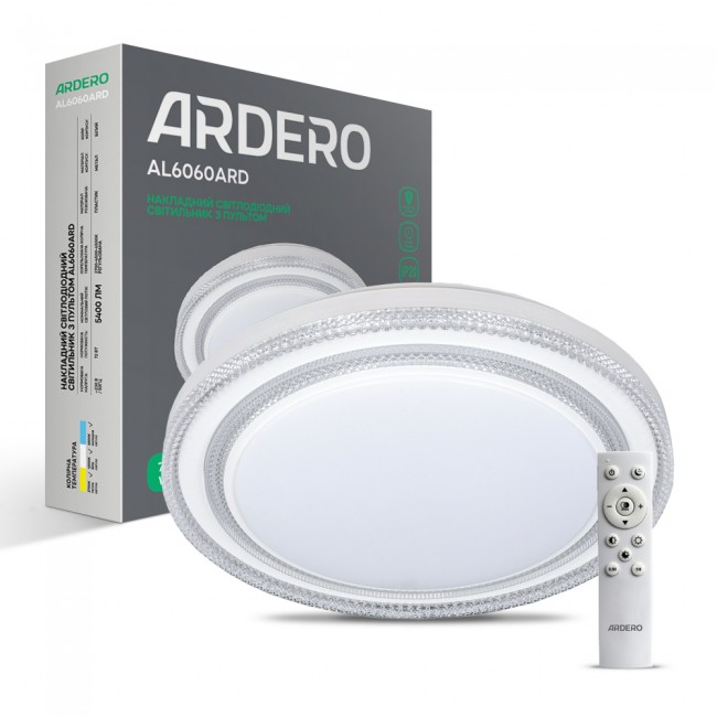 Светодиодный светильник Ardero AL6060ARD CRISTAL 72Вт