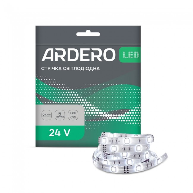 Світлодіодна стрічка Ardero LS308ARD 24В 10Вт/м 6500K