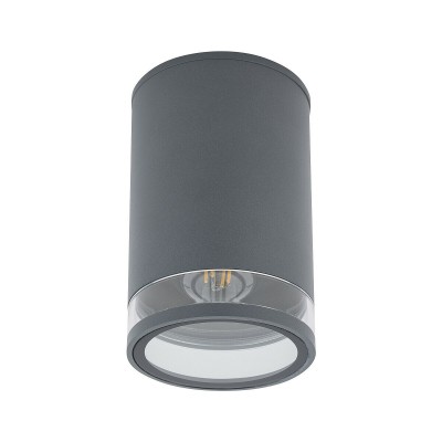 Вуличний світильник Nowodvorski 10687 Rock Pro E27 1x25W IP44 Сірий