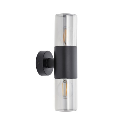 Уличный светильник Nowodvorski 11372 Ida II E27 2x10W IP44 Bk