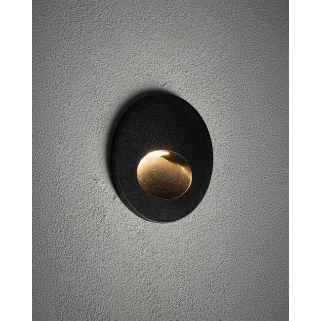 Світильник для підсвітки сходів/коридору Nowodvorski 11530 Ava LED 1x3W 3000K 40Lm IP54 чорний