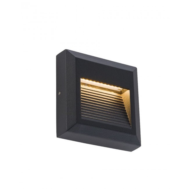Уличный светильник Nowodvorski 8148 Sidewal LED 1x1,6W 3000K 61Lm IP54 Черный