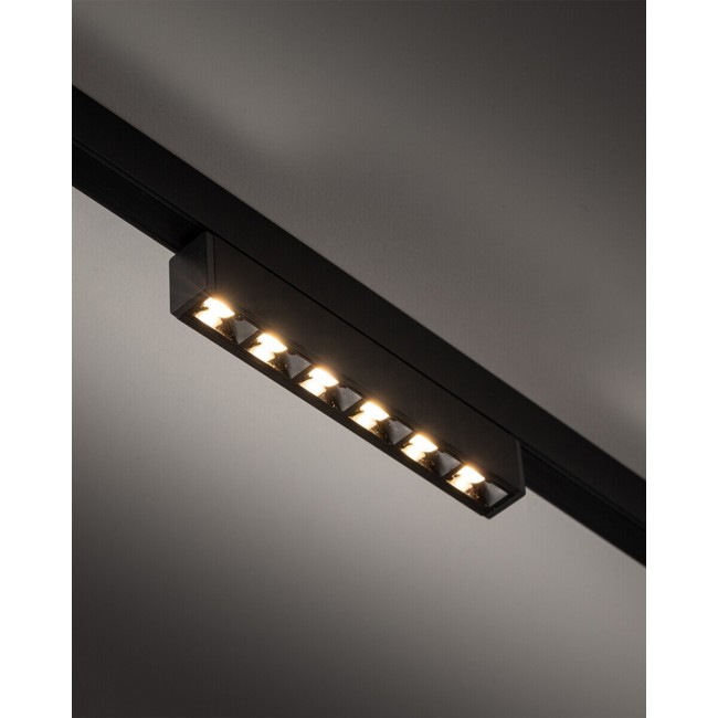 Магнітний трековий світильник Nowodvorski 11718 NANO-LVM Focus Out LED 1x5W 3000K 290Lm IP20 чорний