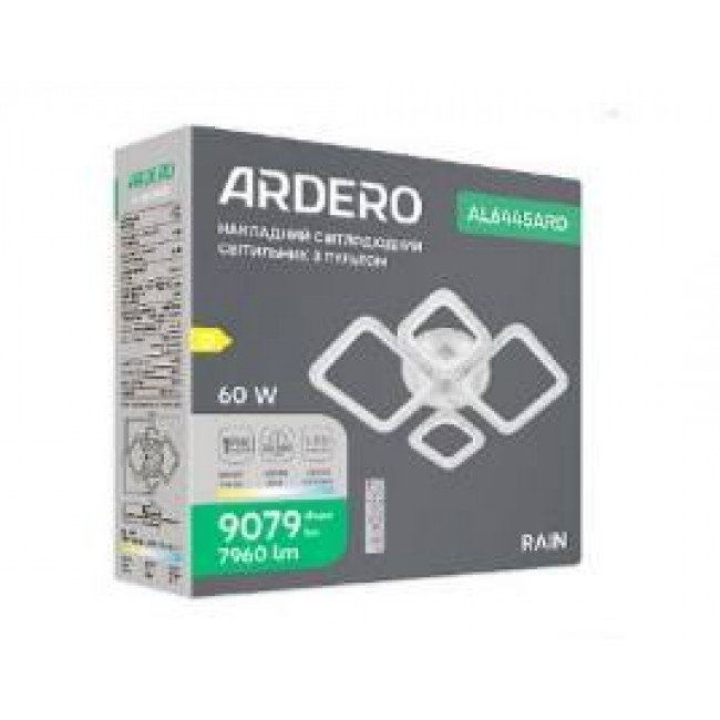 Світлодіодна накладна люстра Ardero AL6445ARD 60Вт