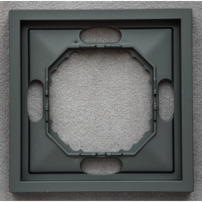 Ardero EF101-B рамка 1-местная универсальная, черный Soft