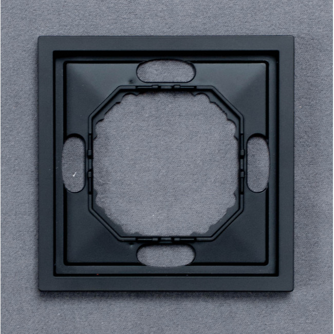 Ardero EF101-B рамка 1-местная универсальная, черный Soft