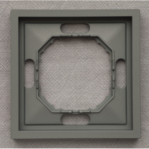 Ardero EF101-G рамка 1-місна універсальна, сірий Soft - фото 1