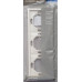 Ardero EF103-W рамка 3-місна універсальна, білий Soft Ardero EF103-W рамка 3-місна універсальна, білий Soft