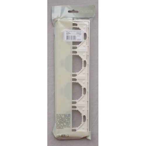 Ardero EF104-W рамка 4-местная универсальная, белый Soft - фото 4 | СТС Ardero EF104-W рамка 4-местная универсальная, белый Soft - фото 4