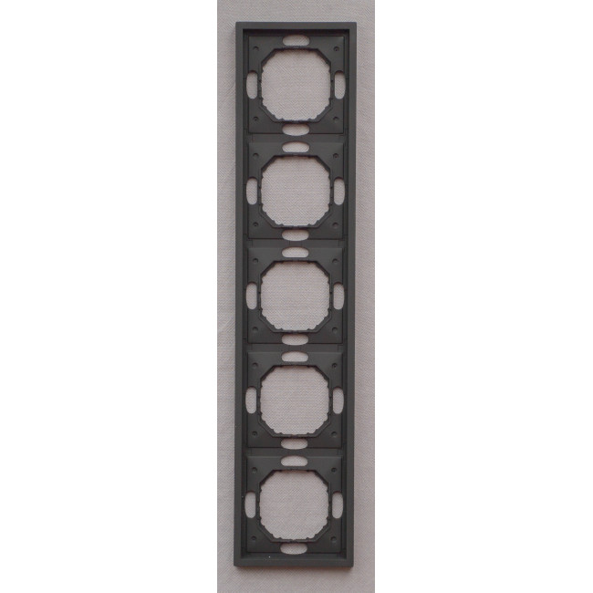 Рамка 5-местная универсальная Ardero Soft черная EF105-B Рамка 5-местная универсальная Ardero Soft черная EF105-B