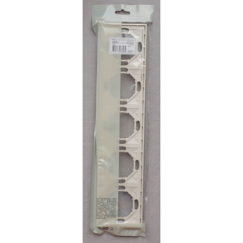 Рамка 5-місна універсальна Ardero Soft шампань EF105-C - фото 4 | СТС Рамка 5-місна універсальна Ardero Soft шампань EF105-C - фото 4