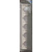 Ardero EF105-W рамка 5-місна універсальна, білий Soft Ardero EF105-W рамка 5-місна універсальна, білий Soft