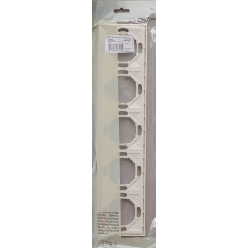 Ardero EF105-W рамка 5-місна універсальна, білий Soft - фото 4 | СТС Ardero EF105-W рамка 5-місна універсальна, білий Soft - фото 4