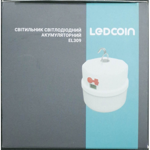 Акумуляторний світлодіодний світильник Ledcoin EL309 13Вт - фото 4 | СТС Акумуляторний світлодіодний світильник Ledcoin EL309 13Вт - фото 4