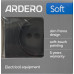 Ardero ER111-B розетка без заземления, механизм чёрный 16А Soft Ardero ER111-B розетка без заземления, механизм чёрный 16А Soft