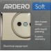 Розетка без заземления механизм Ardero Soft шампань 16A ER111-C