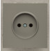 Ardero ER111-G розетка без заземления, механизм серый 16А Soft Ardero ER111-G розетка без заземления, механизм серый 16А Soft