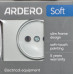 Розетка без заземления механизм Ardero Soft серебро 16A ER111-S