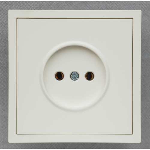 Ardero ER111-W розетка без заземления, механизм белый 16А Soft - фото 1