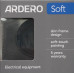 Ardero ER121-B розетка с заземлением, механизм чёрный 16А Soft