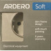 Розетка з заземленням механізм Ardero Soft шампань 16A ER121-C