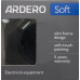Розетка с USB-A и Type-C с заземлением механизм Ardero Soft черная ER123USB-B