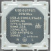 Розетка з заземленням механізм Ardero Soft срібло 16A з USB-A 18W та USB Type-C 20W ER123USB-S