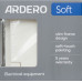 Ardero ER131-W розетка с заземлением, крышкой и шторками, механизм белый 16А Soft