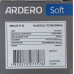 Розетка телевизионная TV механизм Ardero Soft черная ER141TV-B
