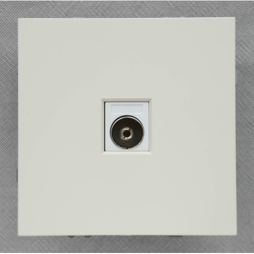 Ardero ER141TV-W розетка телевизионная, механизм белый Soft - фото 2