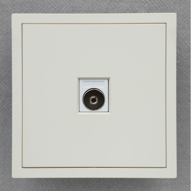 Ardero ER141TV-W розетка телевизионная, механизм белый Soft Ardero ER141TV-W розетка телевизионная, механизм белый Soft