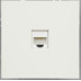 Ardero ER151PC-W розетка компьютерная механизм, белый Soft