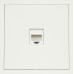 Ardero ER151PC-W розетка компьютерная механизм, белый Soft