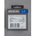Ardero ER152PC-B розетка двойная компьютерная механизм, черный Soft