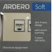 Розетка компьютерная двойная RJ45 механизм Ardero Soft шампань ER152PC-C