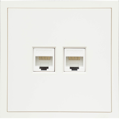 Ardero ER152PC-W розетка комп'ютерна, механізм білий Soft Ardero ER152PC-W розетка комп'ютерна, механізм білий Soft