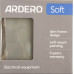 Ardero EV111L-G выключатель 1-клавишный с подсветкой, механизм серый 10А Soft