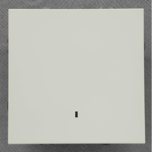 Ardero EV111L-W вимикач 1-клавішний з підсвіткою, механізм білий 10А Soft - фото 2