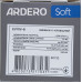 Ardero EV111V-B выключатель 1-клавишный, механизм черный 10А Soft