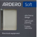 Ardero EV111V-W вимикач 1-клавішний, механізм білий 10А Soft
