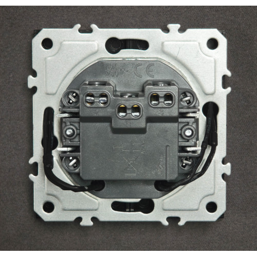 Ardero EV112L-B выключатель 2-клавишный с подсветкой, механизм черный 10А Soft - фото 4 | СТС Ardero EV112L-B выключатель 2-клавишный с подсветкой, механизм черный 10А Soft - фото 4