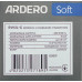 Выключатель 2-клавишный с подсветкой механизм Ardero Soft шампань 10A EV112L-C